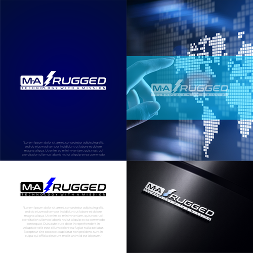 Mid-Atlantic Rugged Systems Logo and Brand Guide Design by Randy Yanuar