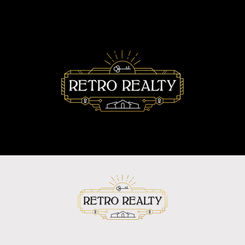 Retro company specializing in vintage customer service, quality, and value. Design by mmkdesign