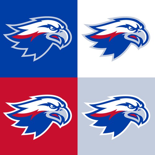High-Flying Eagle Logo for a High-Performing School District Design por REDPIN