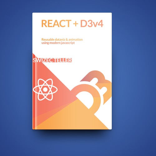 Design a cover for my new book on JavaScript – React+D3v4 | Book cover ...