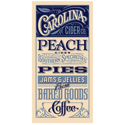 Vintage Country Store Sign for Famous Location Design by gcsgcs