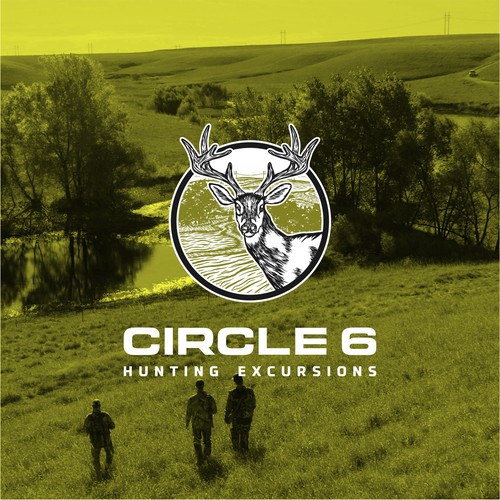 New Logo for an amazing outdoor hunting adventure called Circle 6 Design by lynxinvasion™