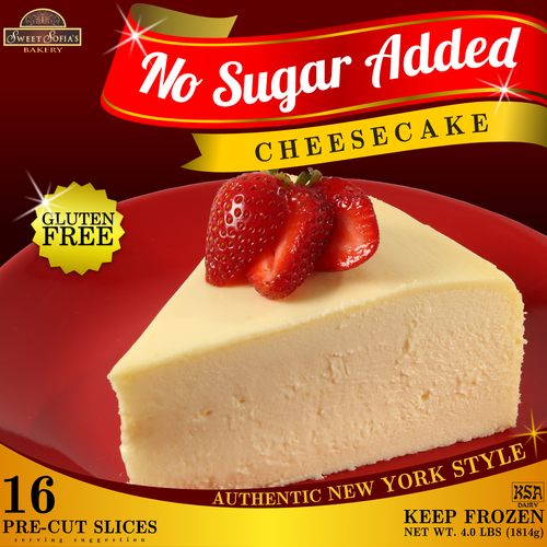 Diseño de Gourmet Cheesecake Package Design (No Sugar Added)
 de syakuro