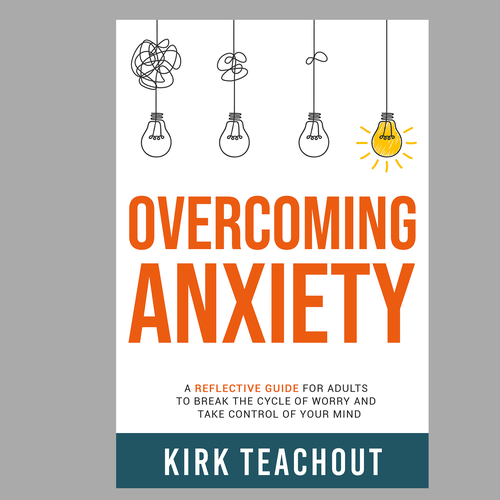 コンペ「Design A Brand Building Book Cover For Overcoming Anxiety」のデザイン by Revive D-signさん 