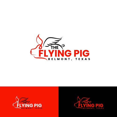 The Flying Pig Design by Herii1