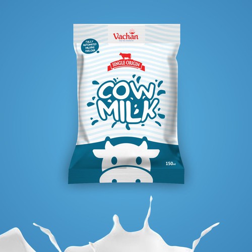 Vachan Cow Milk Design by abdzgn