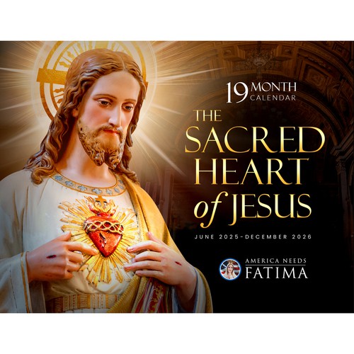 "We need a beautiful Sacred Heart calendar cover." winning Other design by Nieva C.