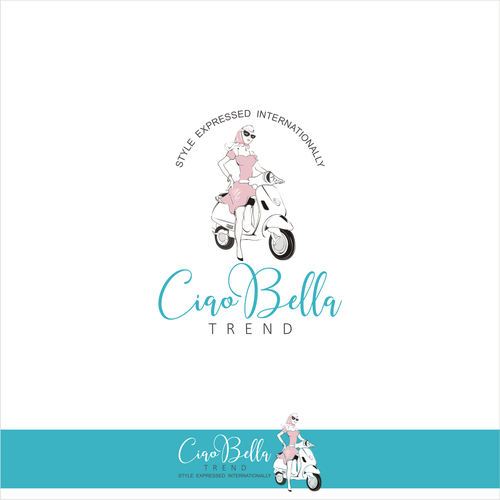 Ciao Bella Logo and Business Cards Design by JDL's