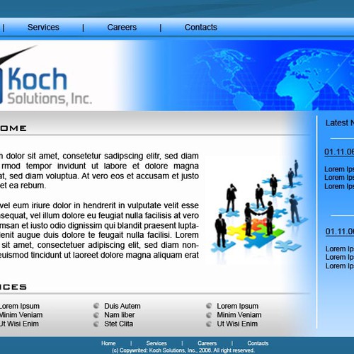 $500.00 Website template (Design only) Design by pinoydesign