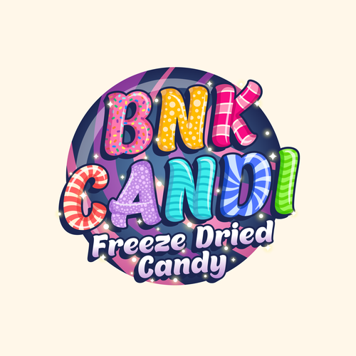 Design a colorful candy logo for our candy company Design by EsrasStudio