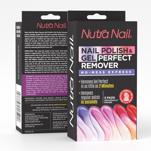 Nutra Nail Gel Remover Design by -RD-