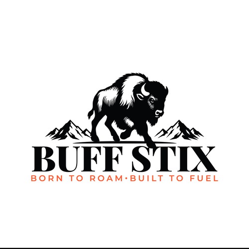 Buff Stix...Lean, Delicious, Buffalo Strong. Design by Dexterous™