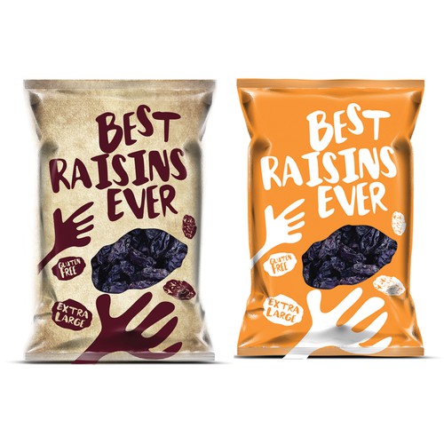 Best Raisins Ever - package design for PREMIUM raisins Design by EM180