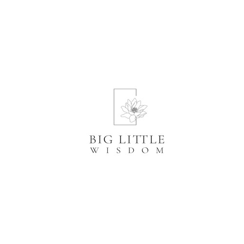 Create a pure & simple logo/ CI for "Big Little Wisdom" (Ayurvedic Inspired Skincare) Design by JU_PO