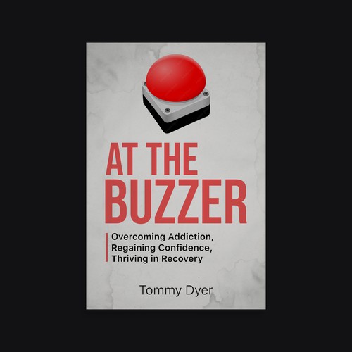 Book cover for inspirational, comeback story out of addiction into recovery! Design by Drewmahadi