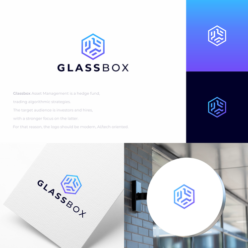 Logo for algorithmic trading firm Design by eclass