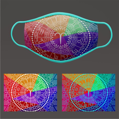 Design a signature mask that represents you as a designer [MULTIPLE WINNERS] Design by NyantoSani