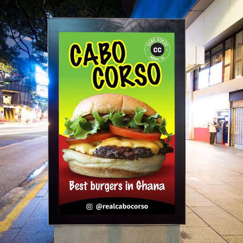Billboard for Burger Company Design by nng