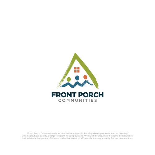 Front Porch Communities - A Not For Profit housing developer with a community focus Design réalisé par RaccoonDesigns®