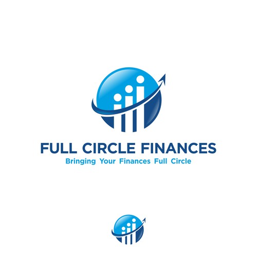 Diseño de Simple but eye catching Full Circle logo for retirees de Unique V Designs