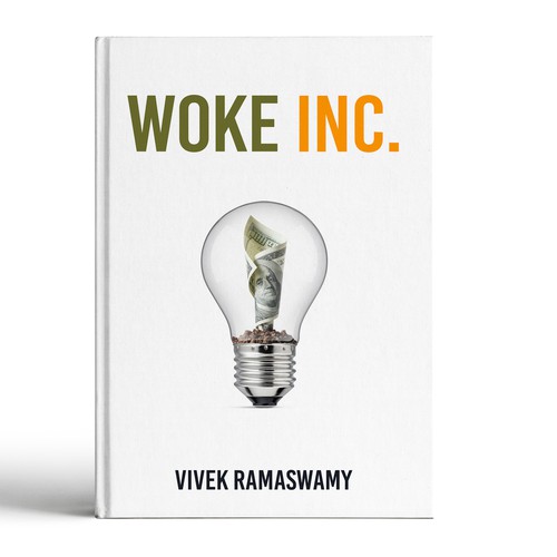 Woke Inc. Book Cover Design by Shivaal