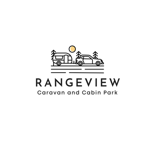 Caravan and Cabin Park logo required Design by chusnanlutfi