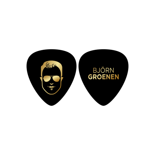 GUITAR PICK DESIGN PROFESSIONAL ARTIST Design by pitulastman