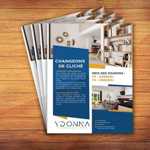 Postal, flyer o impreso propuesta en el concurso por Sketch Media™