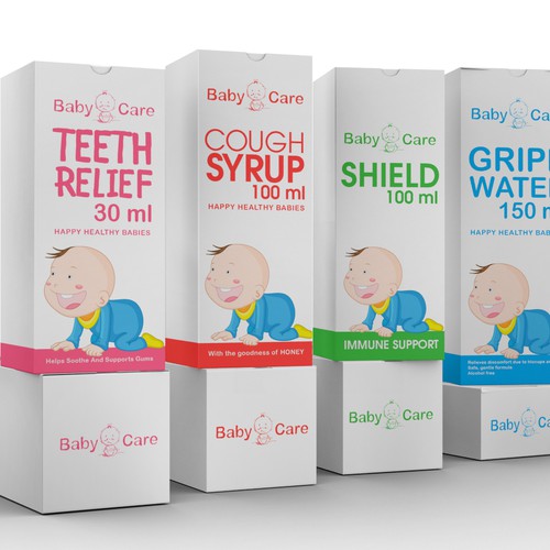 Packaging Design for Premium baby care products Product packaging contest