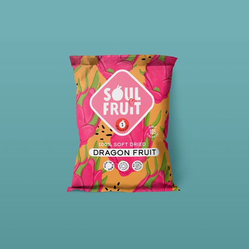 eye-catching packaging design for new health food product Design by F O N T A N A