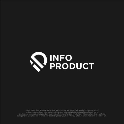 InfoProducts.com - Logo & Branding Design by pronine9