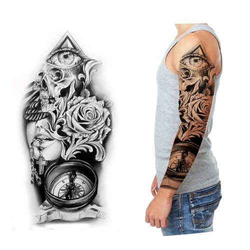 Full sleeve tattoo design (needed within 3-4 days)