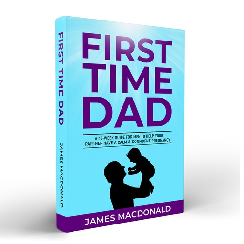 Book cover art appealing to First Time Dad & Expectant Mums Design réalisé par Trivuj