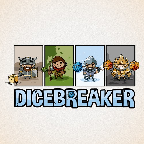 Board Gaming Website Dicebreaker.com Needs a Logo! Design by |Alex|