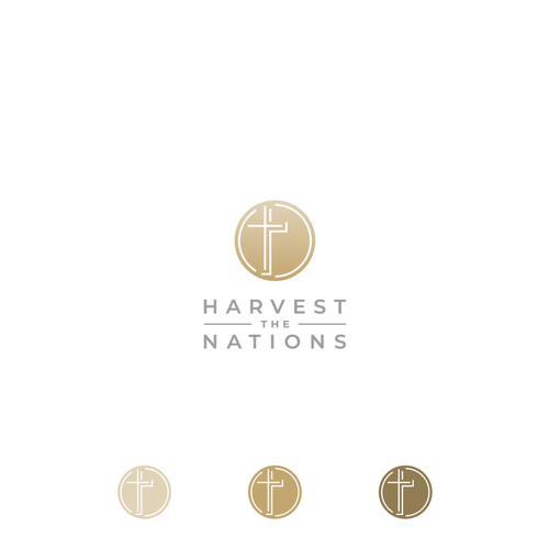 Create a sophisticated brand logo for "Harvest the Nations" evangelistic ministry Design by ale_