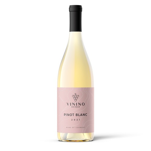 Modern label design for a house wine in a wine bar called VININO Design by Shark1@