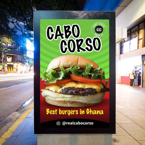 Billboard for Burger Company Design by nng