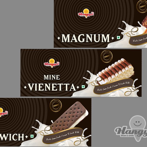 Custom Packaging Design for Magnum Ice Cream