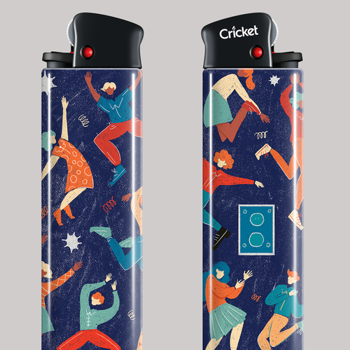 Create illustrations for a limited collection of Cricket Lighters (Multiple Winners) Design by Sonagi