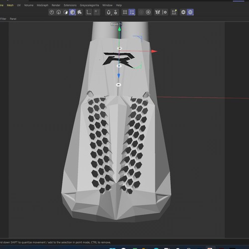 RISE HANDLE POLE Design réalisé par Abdelali Boulhilate