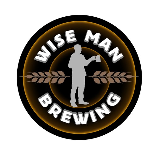 Create original Logo for Wise Man Brewing. Design by Createdad