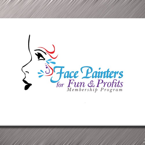 Face Painting Online Program Logo Logo design contest