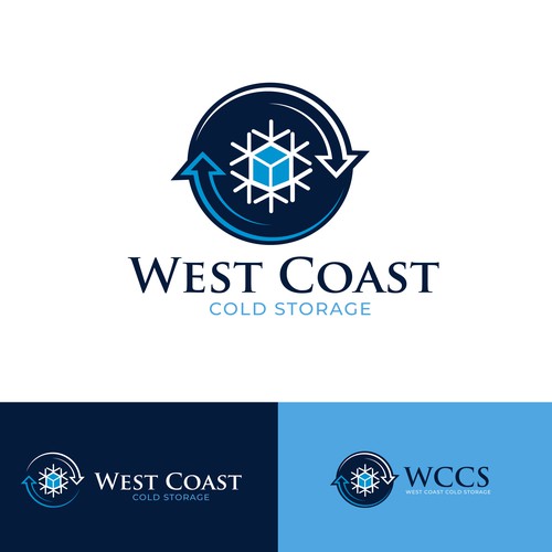 Cold Storage Company Logo (WCCS) Design by Ideaplane Studio