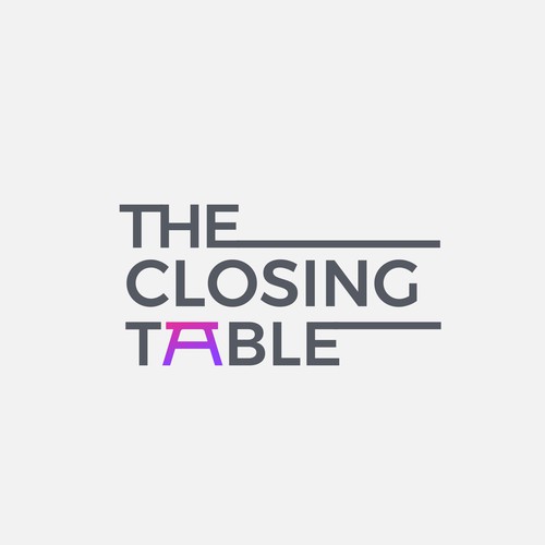 The Closing Table Design by Joseph Dadi