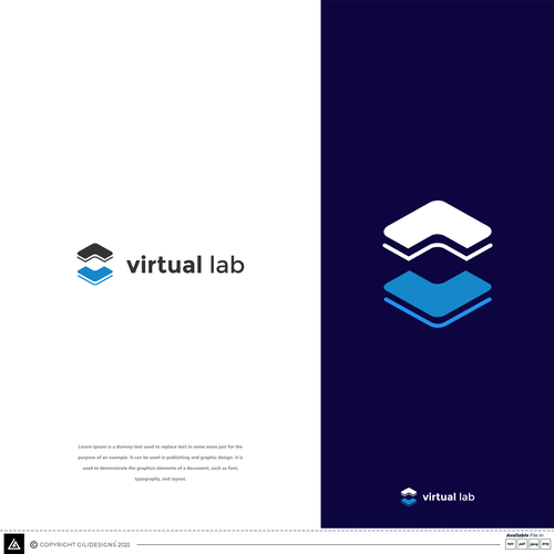 Logo needed for Virtual Lab, an Augmented Reality Studio Design by Gilidesigns™