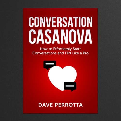 Powerful book cover for a top dating advice book for men Design by Aziel Design