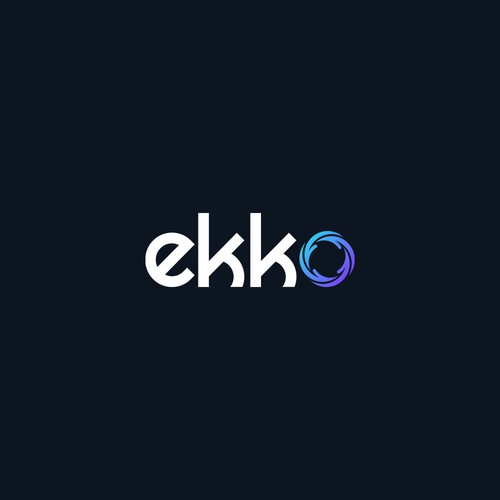 SIMPLE LOGO - ekko Letters then dm after Design by hawin_11