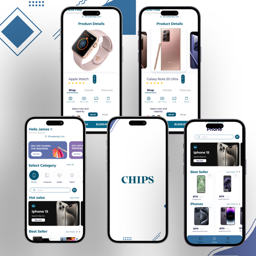 E-commerce Mobile UI/UX Design by FCPDesign