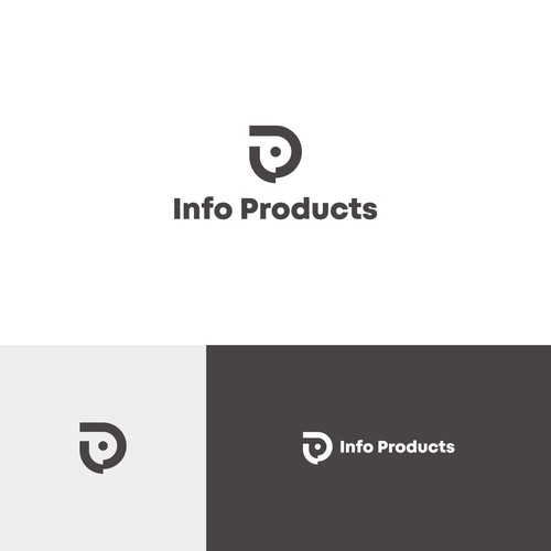 InfoProducts.com - Logo & Branding Design by bunga92