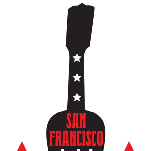San Francisco Ukulele Rebellion needs a new logo Design por Paperghostdesign